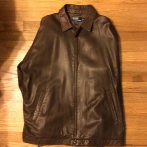 Ralph Lauren XL Leather Jacket